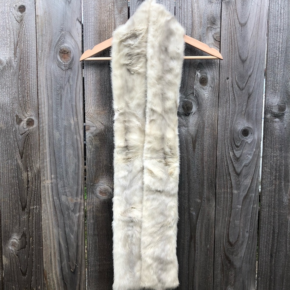 Vintage fur scarf